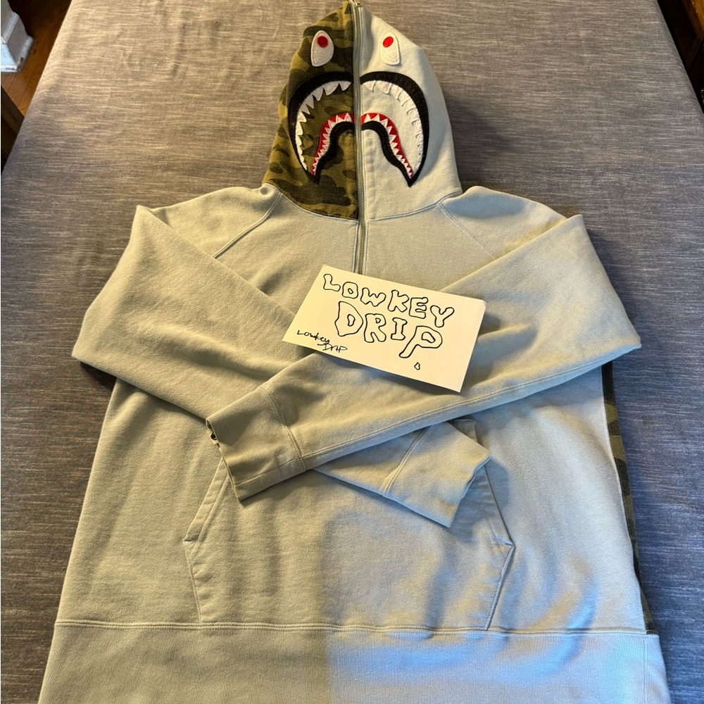 Bape shark hoodie (Half Zip)